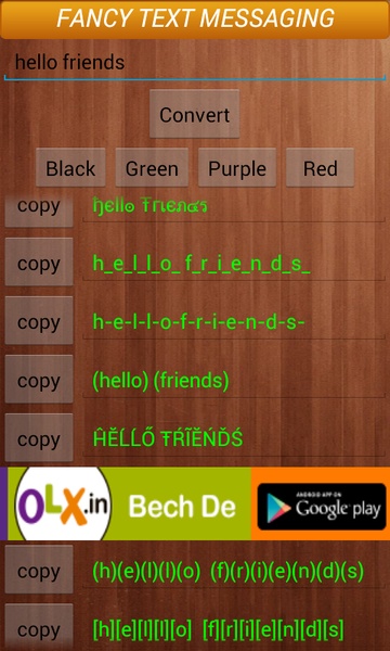 Fancy Text Messaging - Preview 3