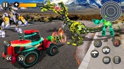 Car Robot Monster City Battle screenshot 1