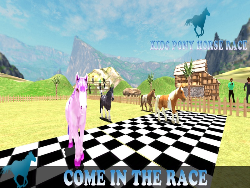 Pony Horse Kids Race 3D - Preview 1