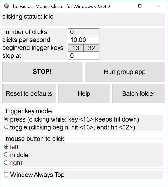 The Fastest Mouse Clicker for Windows - Download it from Uptodown