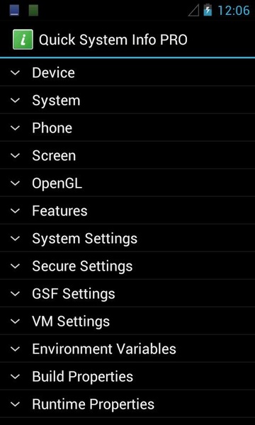 Quick System Info PRO - Preview 2