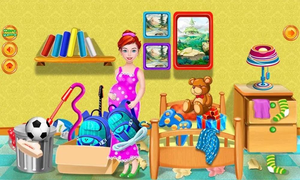 Pregnant Mother House Cleaning - Preview 4