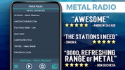 Metal Radio Favorites screenshot 2