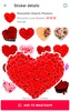 Romantic Love stickers screenshot 2