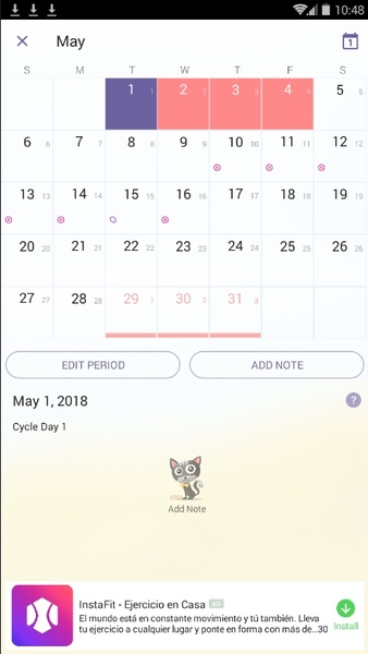 Period Tracker, Ovulation Calendar & Fertility app for Android - Download  the APK from Uptodown