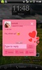 GO SMS Hearts Theme screenshot 3
