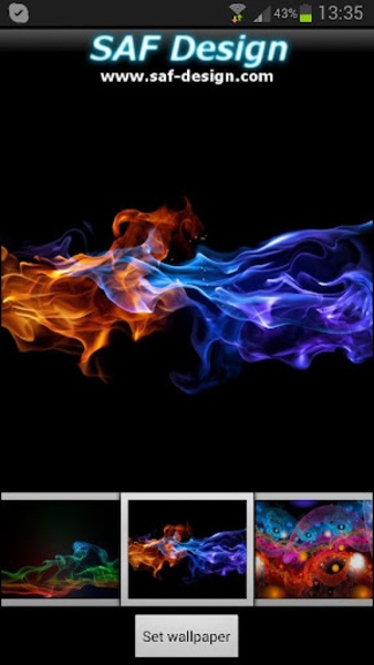 ADW Samoled Theme - Preview 3