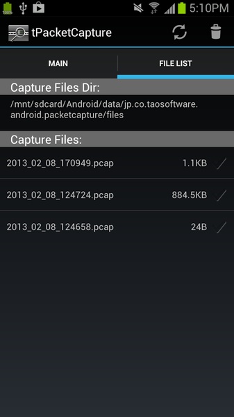 tPacketCapture - Preview 3