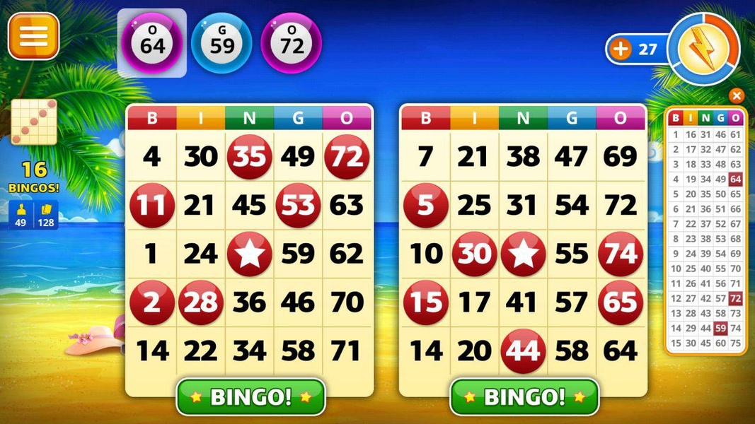 Tropical Beach Bingo World - Preview 1