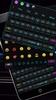 Classic Color Fluorescent Metal Black Keyboard screenshot 3