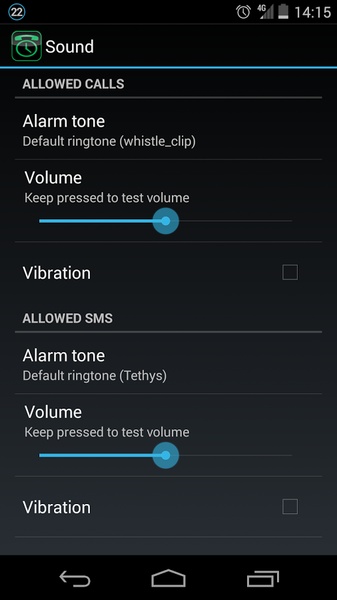 Call Filter Alarm - Preview 2