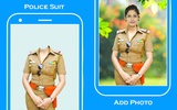 Women police suit photo editor screenshot 5