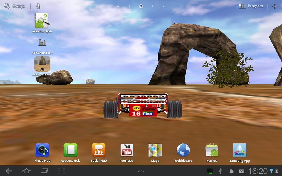 Rock Terrain 3D LWP - Preview 1