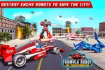 Formula Car Robot Games - Air Jet Robot Transform screenshot 13