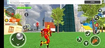 Flying Robot Rope Hero screenshot 12