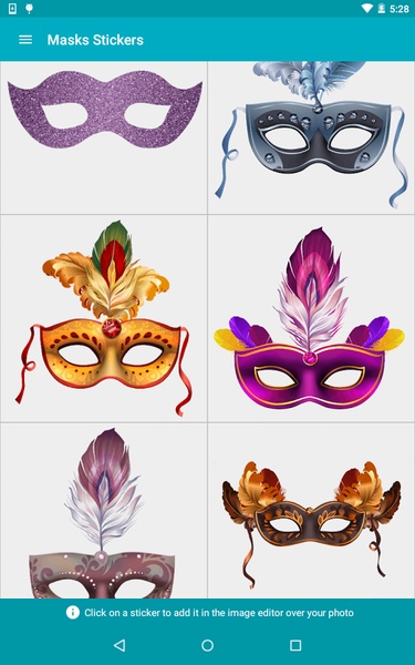 Masks Stickers - Preview 1