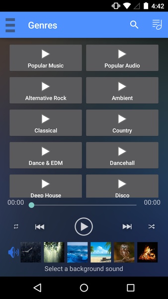 SnoozySound - Preview 2