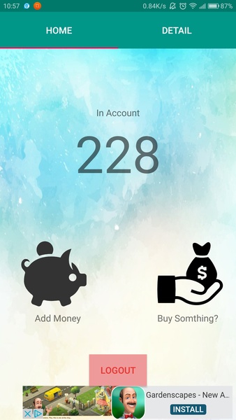 Daily Money Spent - Preview 1