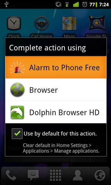 Alarm to Phone Free - Preview 1