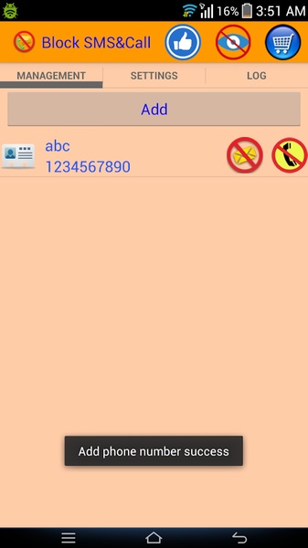Block SMS&Call - Preview 2