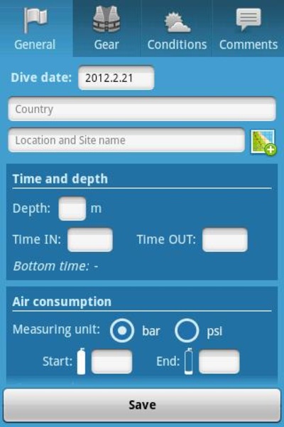 My Diving log - Preview 7