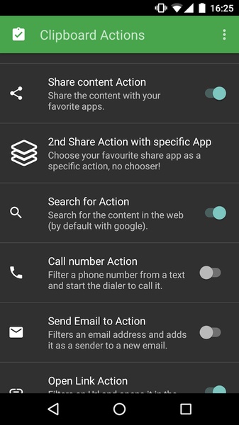 Clipboard Actions - Preview 6