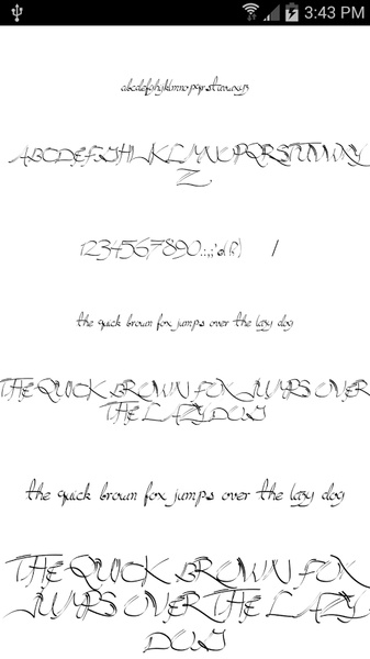 Script Fonts 50 - Preview 3