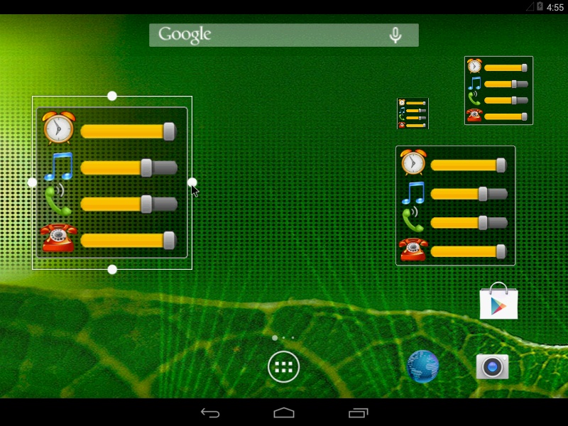 A-Volume Widget - Preview 3