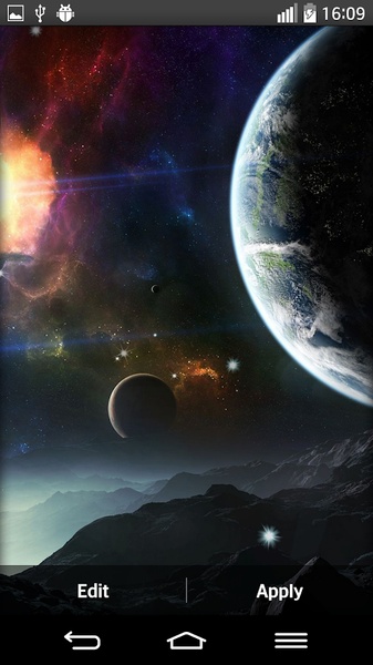 Space Planets Live Wallpaper - Preview 3