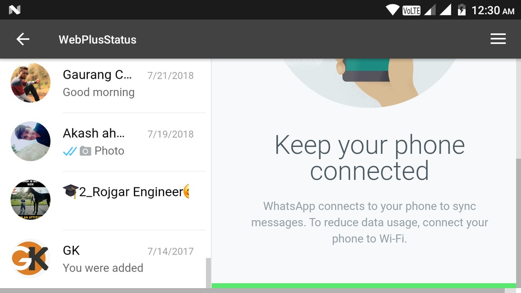 WebPlusStatus - Preview 2