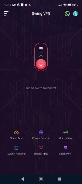 Swing VPN - Preview 2
