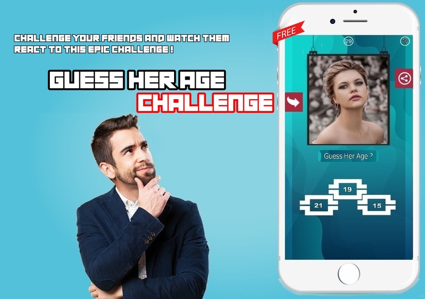 Guess her age Challenge - Preview 3