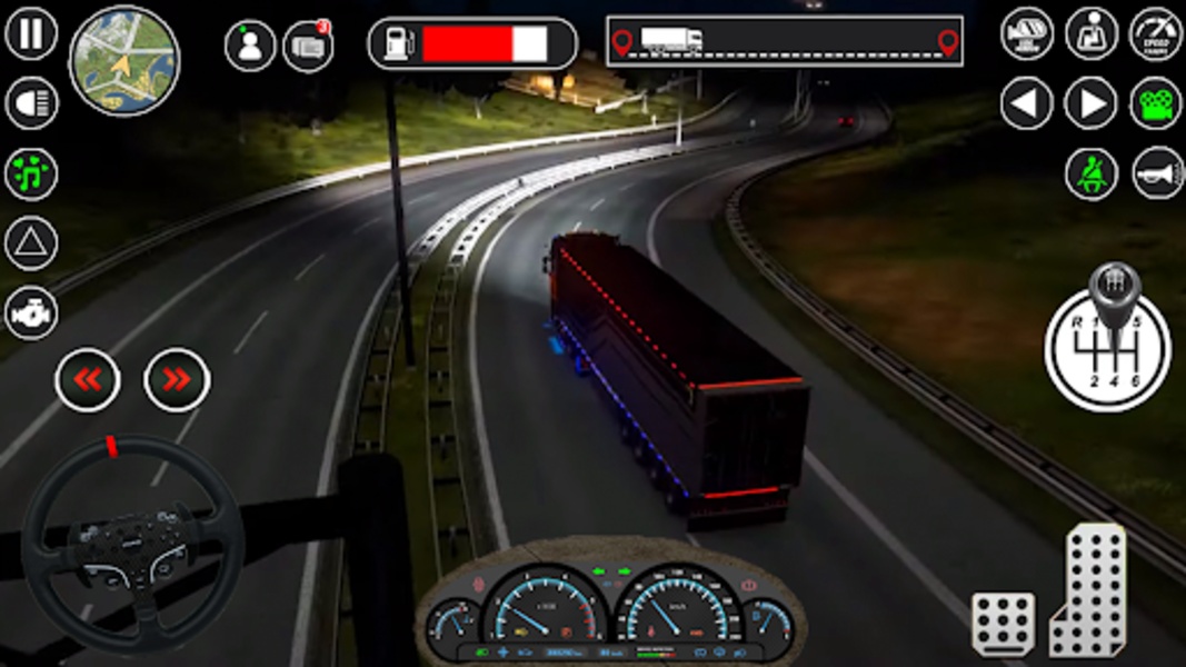 US Modern Heavy Grand Truck 3D - Preview 9