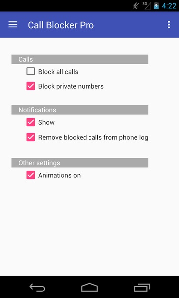 Complete Call Blocker - Preview 2