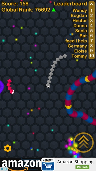 slither.io لـ Android - قم بتنزيل تطبيق APK من Uptodown