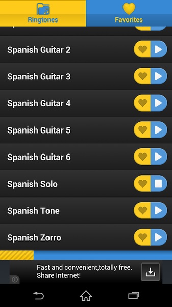 Spanish Ringtones - Preview 2