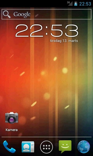 ClockWidget4ICS - Preview 1