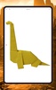 Origami dinosaurs paper shapes screenshot 2