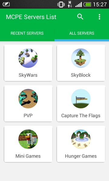 MCPE Servers List - Preview 4