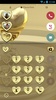 Theme Dialer Metal Gold Heart screenshot 5