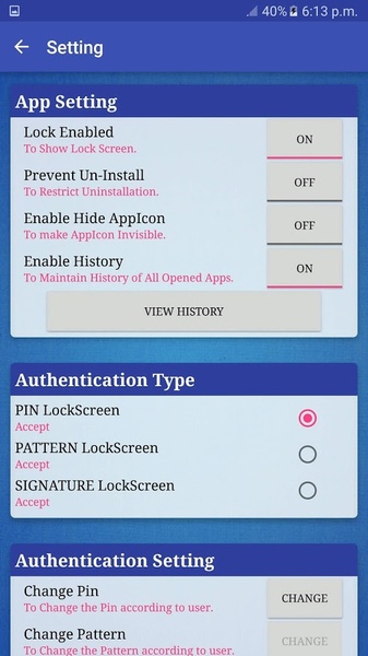 App Lock Pro - Preview 3
