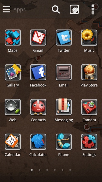 Arter in prison GOLauncher EX Theme - Preview 2