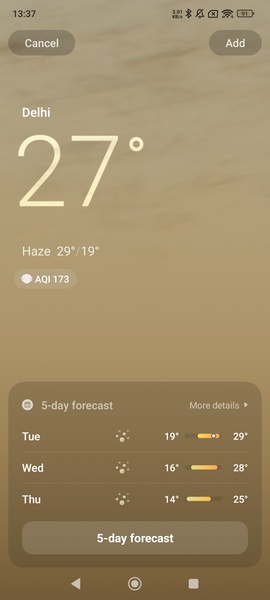 Weather - By Xiaomi - Preview 8