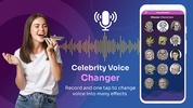 Voice Changer - Celebrity screenshot 5