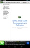 IDEAL Web Math Trigonometry & Calculus screenshot 4