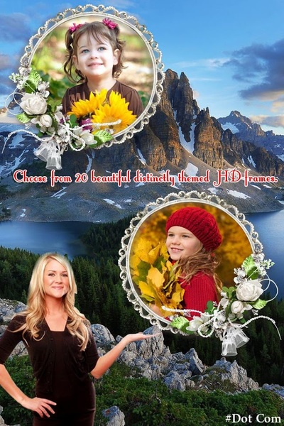 Nature Dual Photo Frame - Preview 1