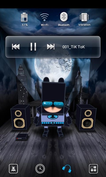 MXHome Theme Batboy Free - Preview 1