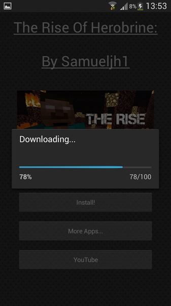 The Rise of Herobrine: MCPE - Preview 1