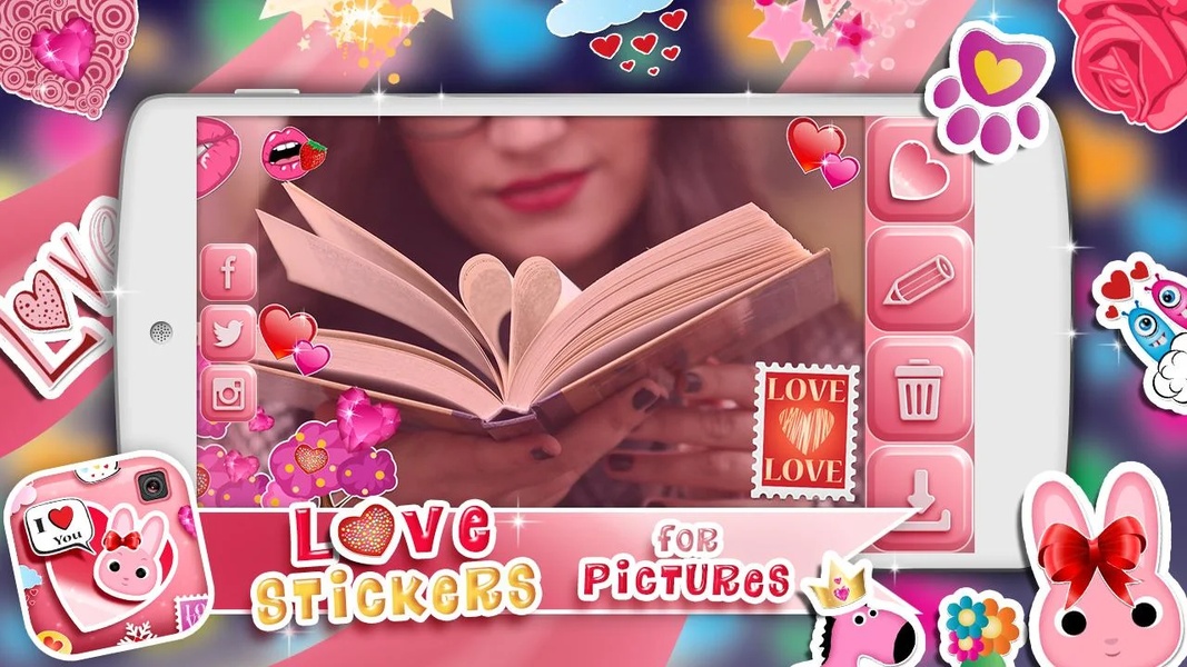 Love Stickers for Pictures - Preview 4