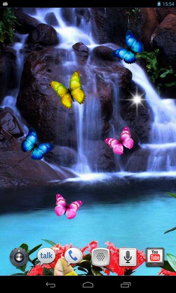 Waterfall Tropic livewallpaper - Preview 1